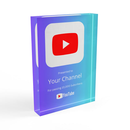 YouTube Creator Award play button
