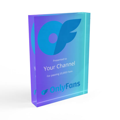 OnlyFans Acrylic Plaque