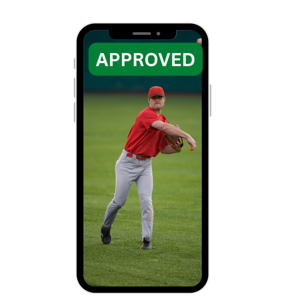 Approve your custom sports art