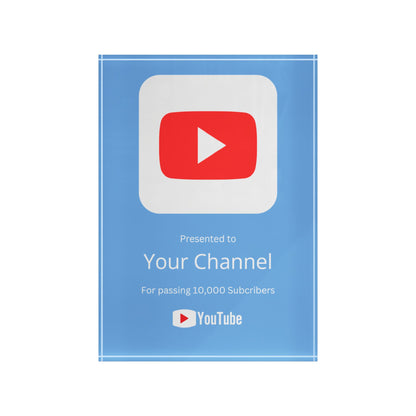 YouTube Creator Award play button