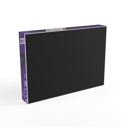 Personalized Photo Block - Martial Art - BJJ - Judo Belt Promotion Keepsake - Purple
