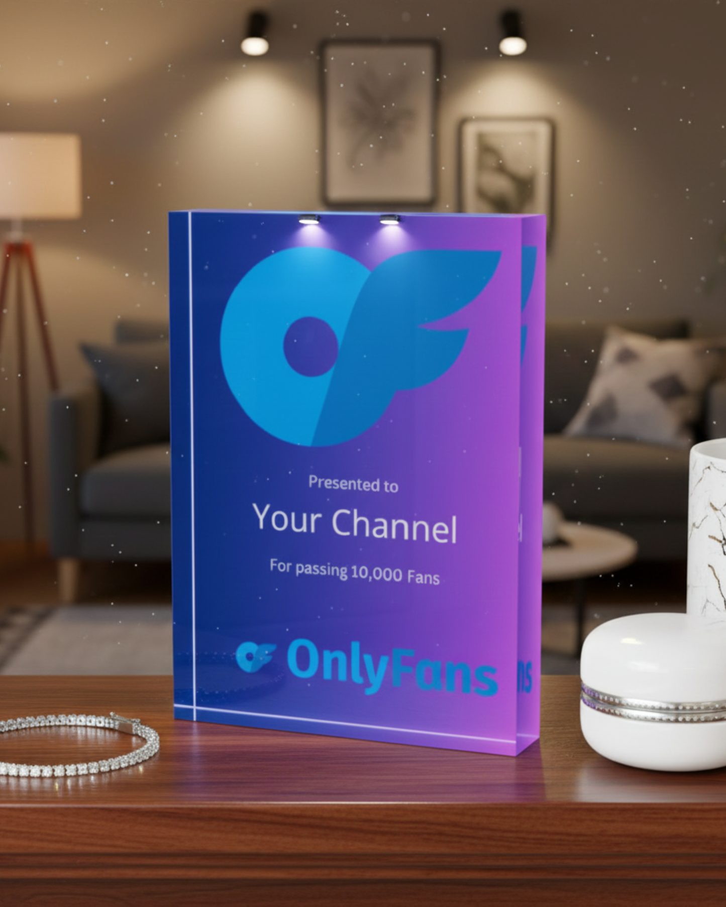 OnlyFans Acrylic Plaque