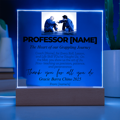 Thank You, Professor: Personalized Jiu-Jitsu Appreciation Gift