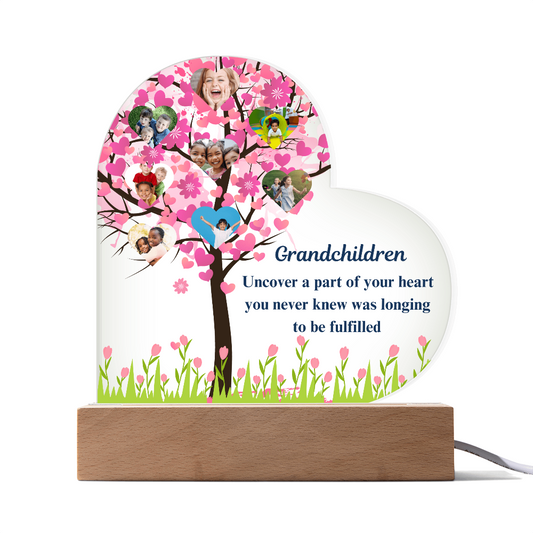 Personalized Acrylic Plaque, Mothers Day Gifts, Grandchildren