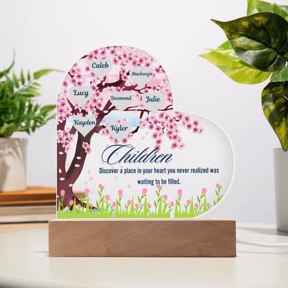 Personalized Acrylic Plaque, Mothers Day Gifts