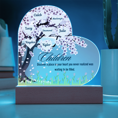 Personalized Acrylic Plaque, Mothers Day Gifts