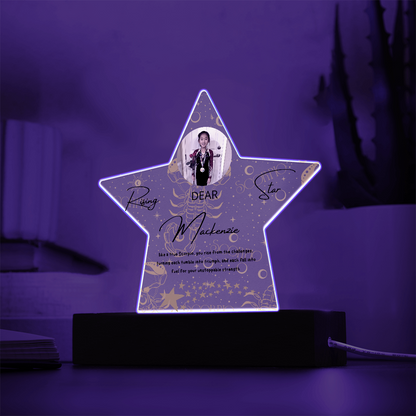 Personalized Scorpio Star: A Champion's Precision and Grace