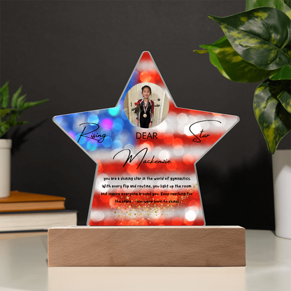 Personalized Rising Star: A Star is Born