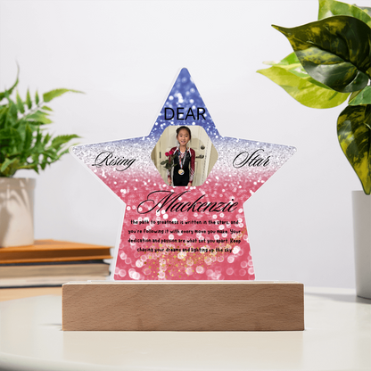 Personalized Raising Start USA Theme Plaque