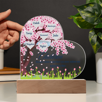Personalized Acrylic Plaque, Mothers Day Gifts