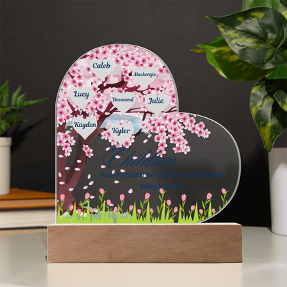 Personalized Acrylic Plaque, Mothers Day Gifts