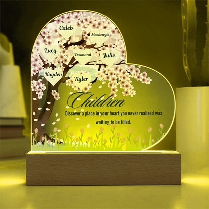 Personalized Acrylic Plaque, Mothers Day Gifts