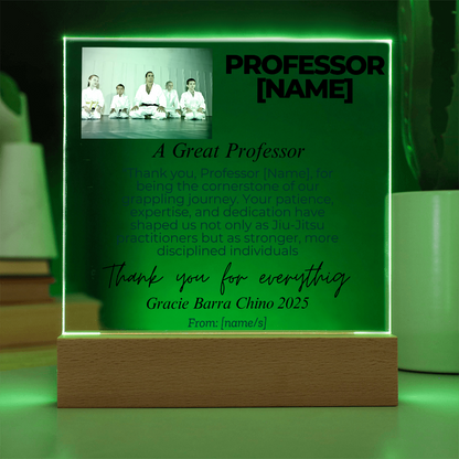 Thank You, Professor: Personalized Jiu-Jitsu Appreciation Gift